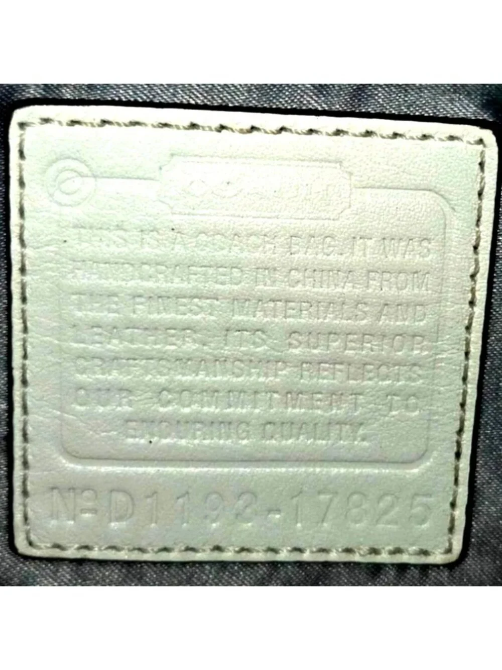 Coach chelsea leather